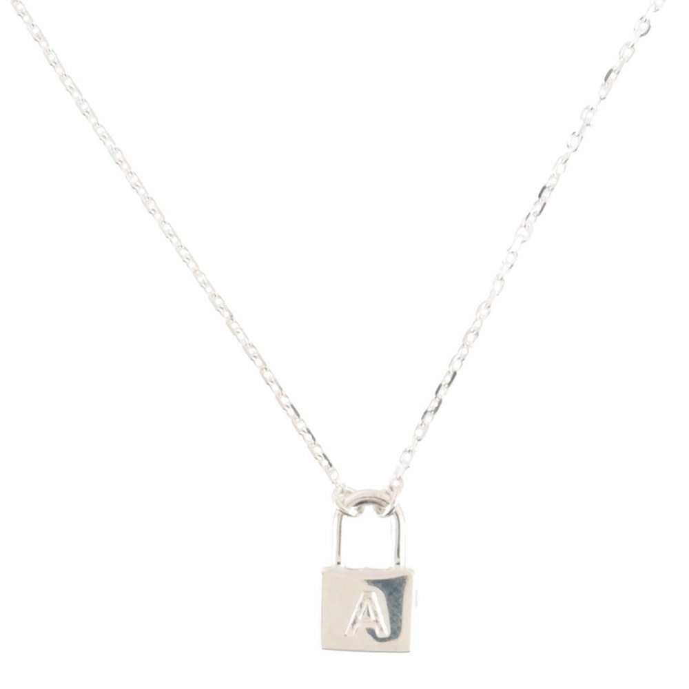 Ambush Lock Silver Necklace